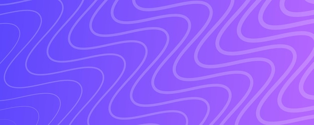 Fondos modernos de gradiente azul con líneas Banner de encabezado Fondos de presentación geométrica abstracta brillante Ilustración vectorial