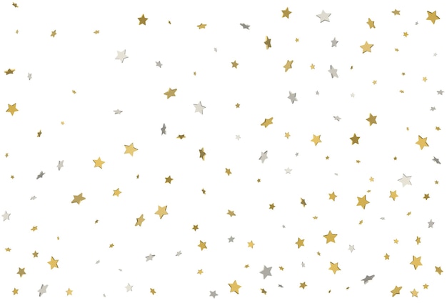Fondos navideños con confeti dorado y plateado d