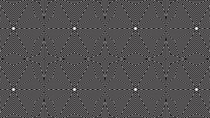 Vector fondos de patrón de líneas de forma geométrica