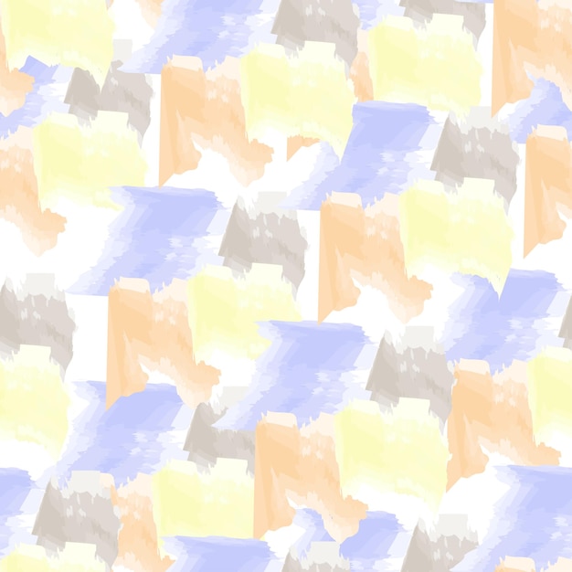 Fondos de patrón de papel tapiz de textura de acuarela de pincel de forma abstracta