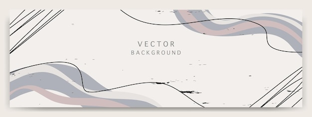 Fondos de vectores abstractos modernos estilo de moda minimalista varias formas configuran plantillas de diseño