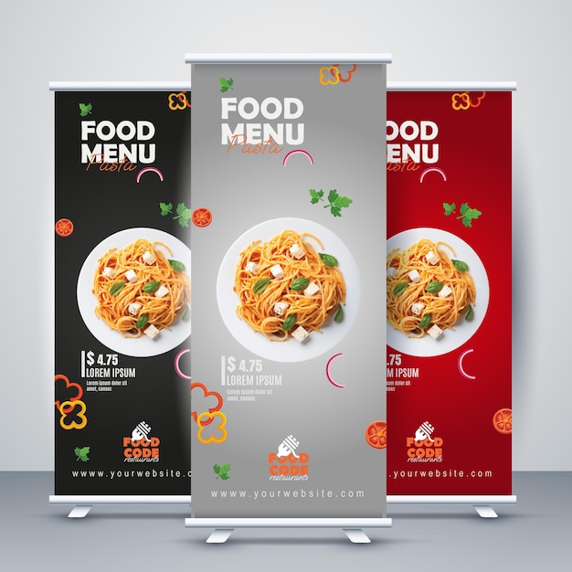 Food RollUp Banner 7 (en inglés)