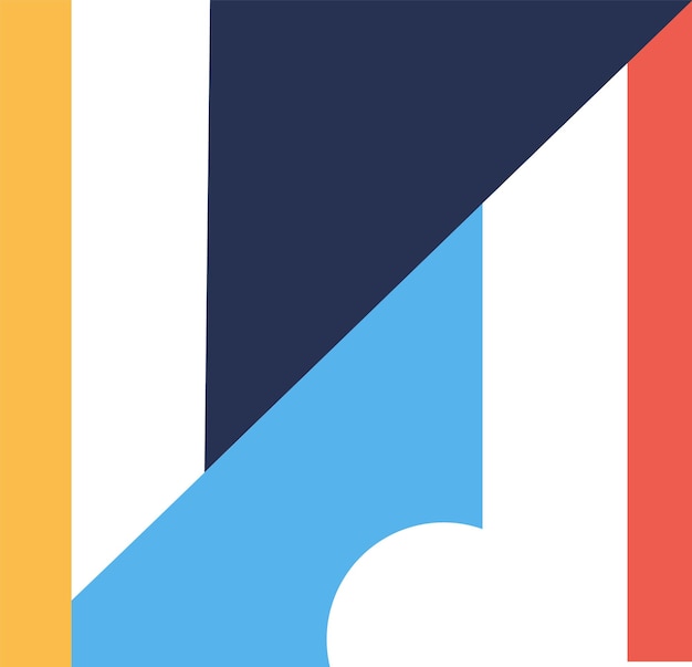 Forma abstracta de la Bauhaus