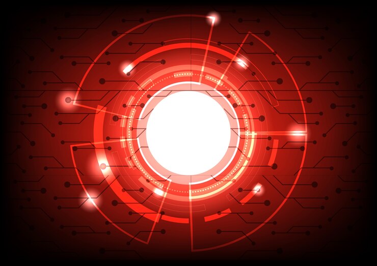 Vector forma abstracta de la esfera de la red global para el futuro