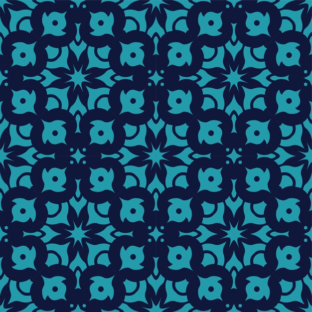 Forma abstracta sin fisuras de dos colores. Fondo de ornamento de patrón simple