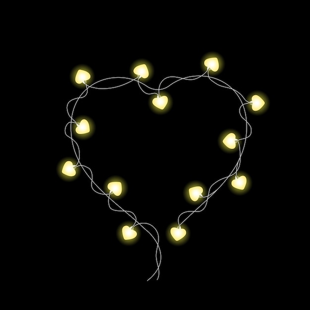 Forma decorativa del corazón del día de San Valentín