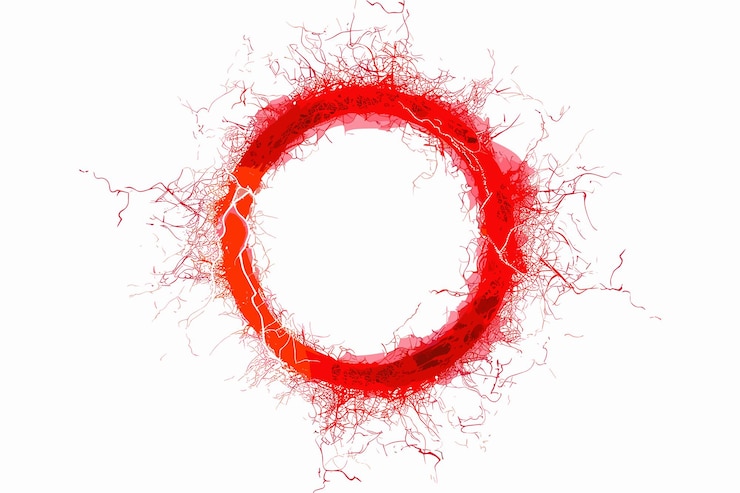 Vector forma de elemento circular con textura de grunge forma circular de grunge