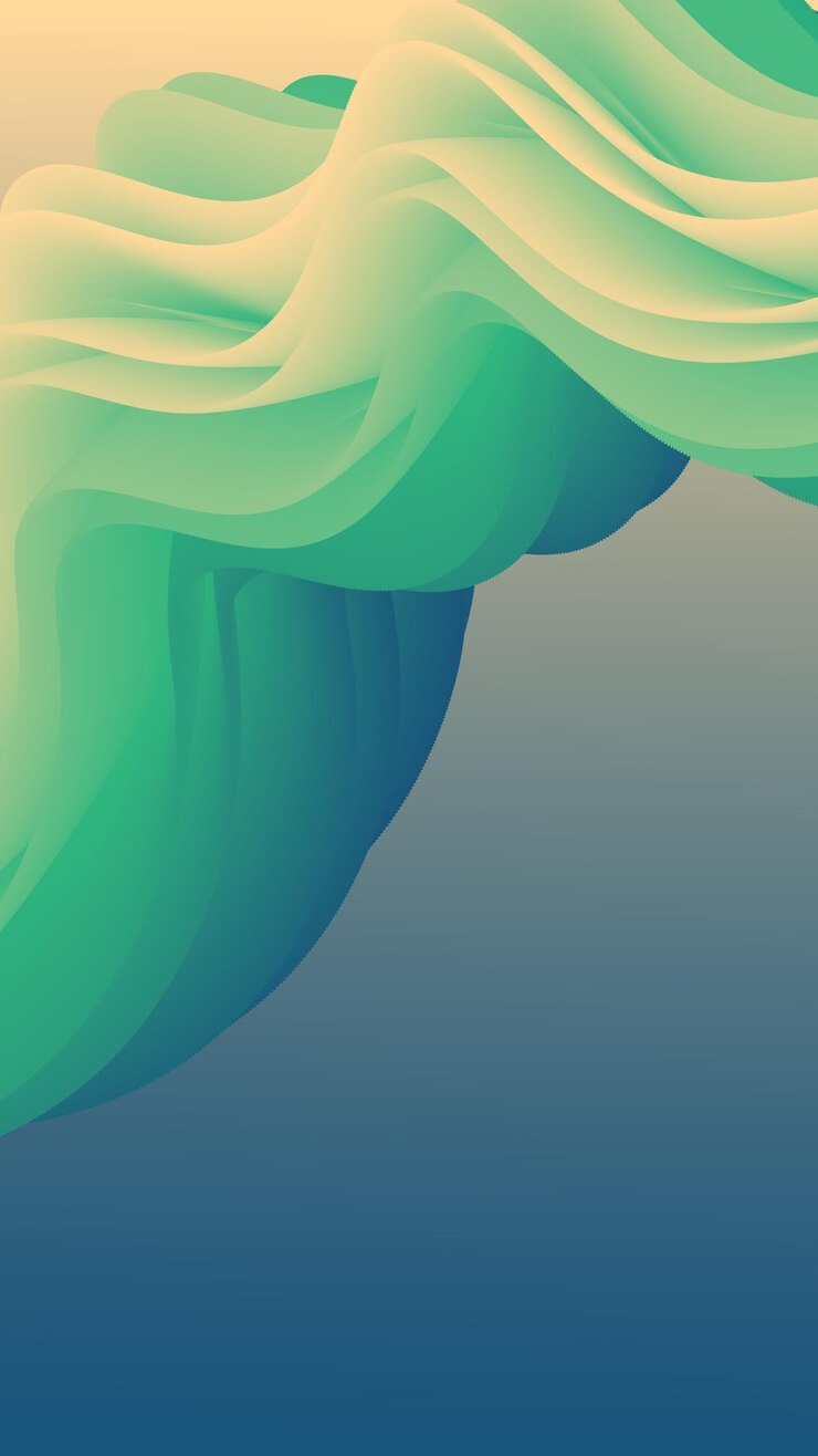 Vector forma fluida abstracta con colores gradientes de fondo