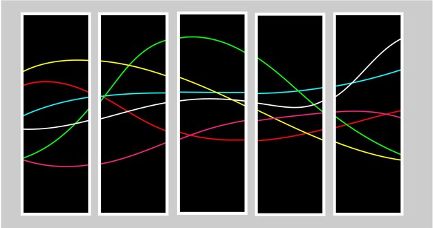 Forma de fondo abstracto en la presentación del libro de tapa Diseño de folleto mínimo e informe moderno