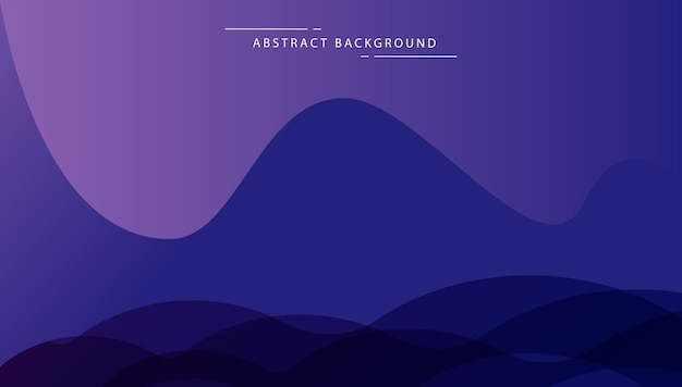 Forma de fondo de línea azul oscuro moderno líquido