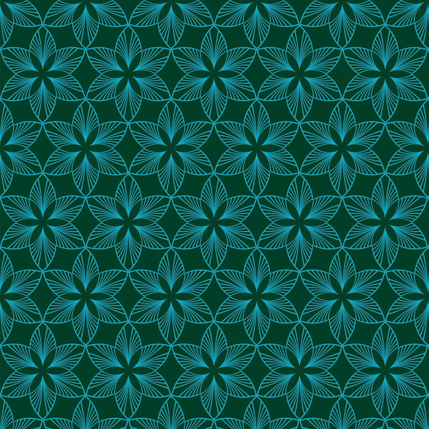 Forma geométrica patrón hoja textura floral fondo
