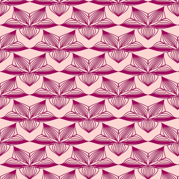Forma geométrica patrón hoja textura floral fondo