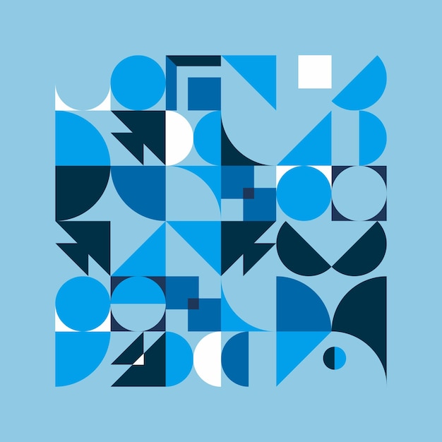 Forma gráfica abstracta para decorar.