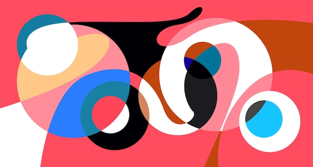 Forma líquida abstracta Diseño geométrico fluido Ondas de gradiente aisladas con líneas geométricas puntos batik Patrón de Indonesia Ilustración vectorial
