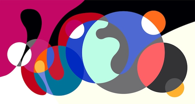 Forma líquida abstracta Diseño geométrico fluido Ondas de gradiente aisladas con líneas geométricas puntos batik Patrón de Indonesia Ilustración vectorial