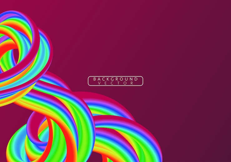 Vector forma de onda líquida. fondo fluido abstracto. ilustración de moda