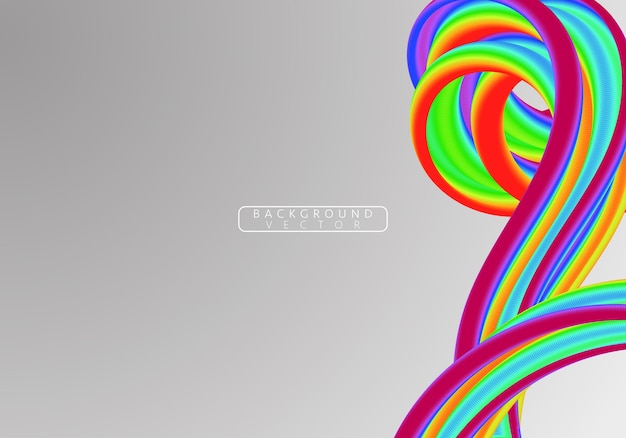 Forma de onda líquida. Fondo fluido abstracto. Ilustración de moda