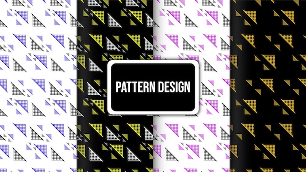 Forma orgánica y diseño de patrón vintage diseño actual