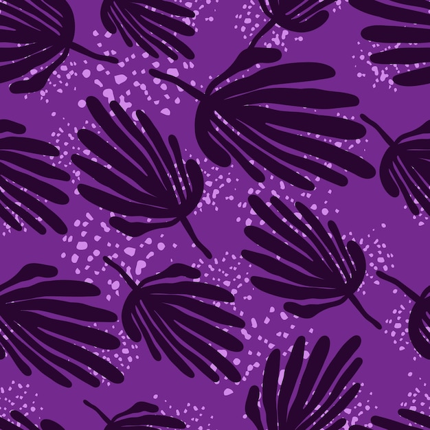 Forma orgánica simple patrón sin costuras hojas tropicales fondo papel tapiz de decoración inspirado en Matisse telón de fondo floral diseño para tela superficie de impresión textil envoltura de cubierta