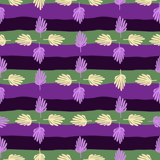 Forma orgánica simple patrón sin costuras hojas tropicales fondo papel tapiz de decoración inspirado en Matisse telón de fondo floral diseño para tela superficie de impresión textil envoltura de cubierta