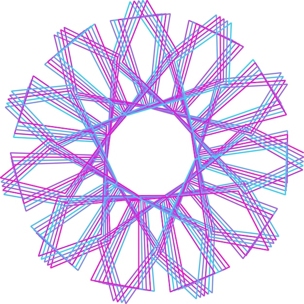 Forma ornamental decorativa