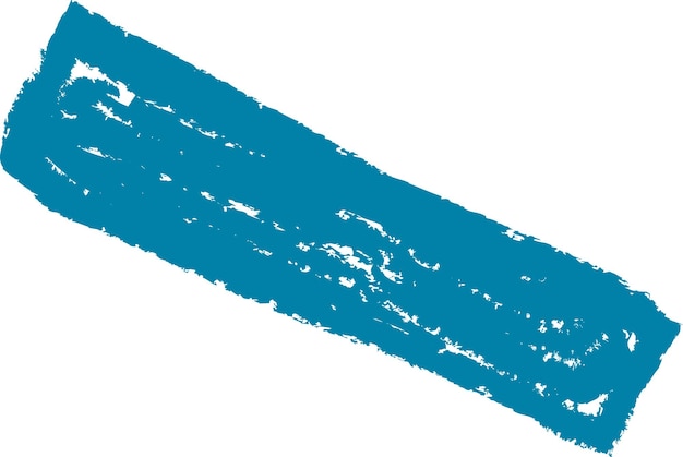 Forma rectangular abstracta dibujada a mano con lápiz de colores