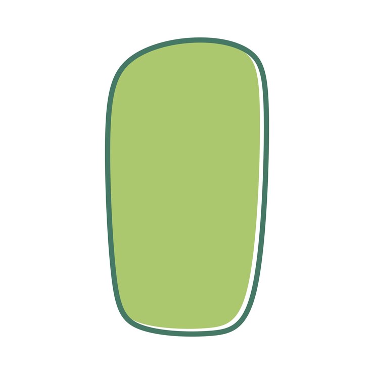 Vector forma de rectángulo abstracto para fondo de marco de texto y textura en una ilustración de vector de blob orgánico