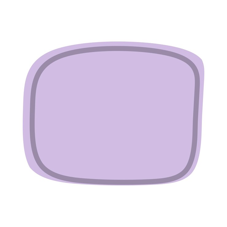 Vector forma de rectángulo abstracto para fondo de marco de texto y textura en una ilustración de vector de blob orgánico