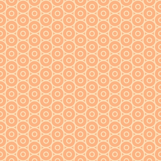 Forma redonda de época colorido fondo de patrón sin costuras