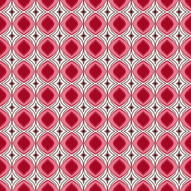 Forma roja fbric ikat patrón étnico fondo abstracto ilustración arte arte creativo estilo