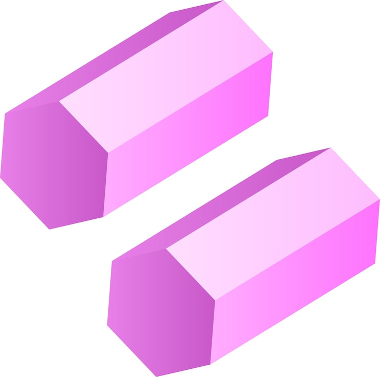 Vector formas 3d vectoriales realistas con fondo flotante