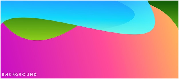 Las formas abstractas de colores de fondo