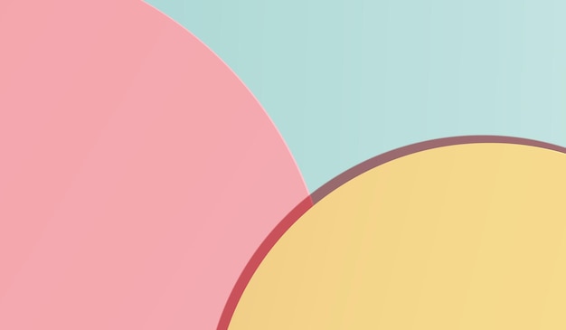 Formas abstractas de colores en el fondo