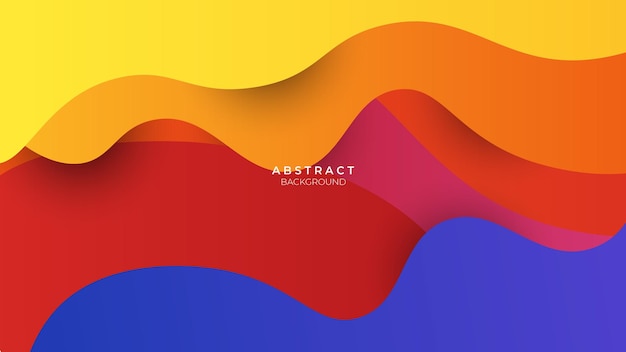 Las formas abstractas de colores de fondo