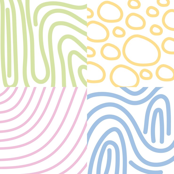 Formas abstractas coloridas Ilustración de fondo