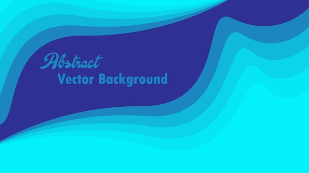 Formas abstractas con fondo de co-diseño azul
