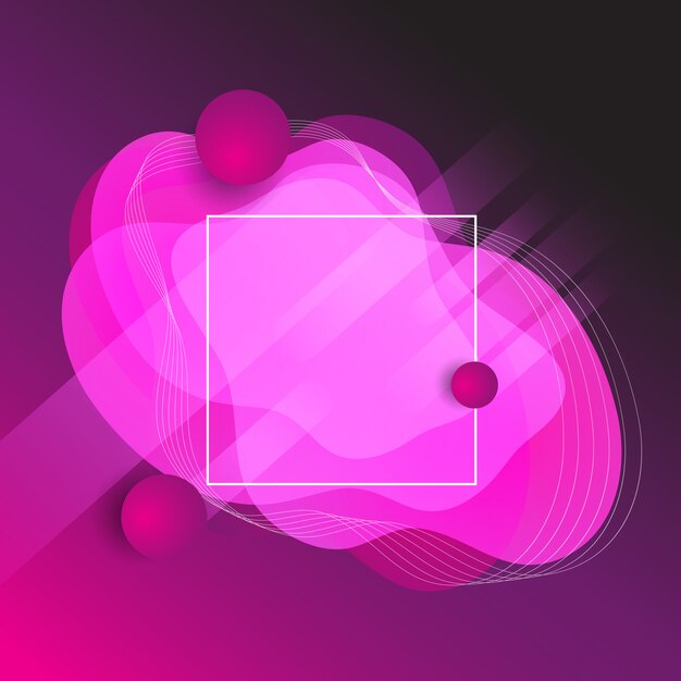 Las formas abstractas de fondo