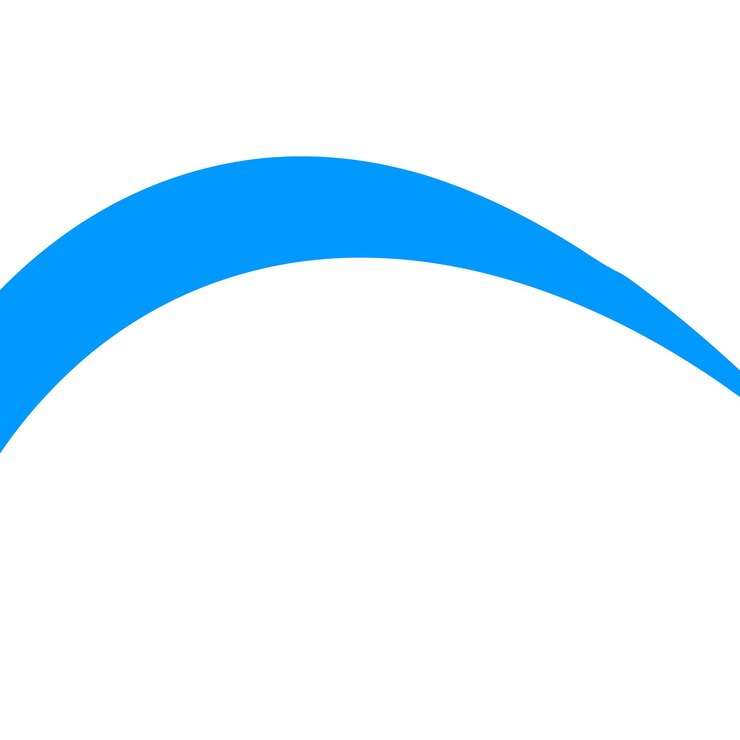 formas azules abstractas para el diseño