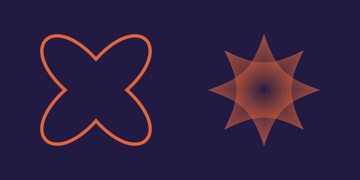 Vector formas de brutalismo adornos gráficos retro futuristas formas abstractas modernas