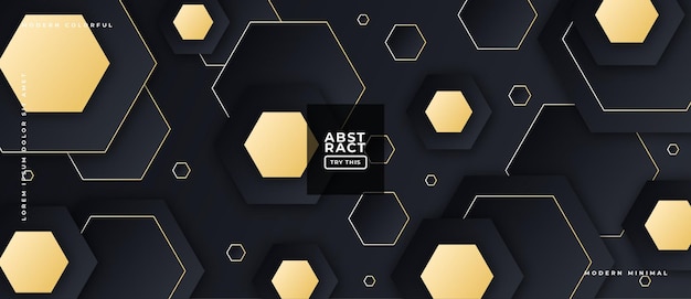 Formas geométricas abstractas del gradiente en fondo dinámico de la ilustración de la composición.