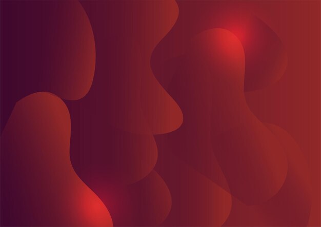 Formas geométricas abstractas de oro rojo sobre fondo blanco. Adecuado para fondo de presentación, banner, página de destino web, interfaz de usuario, aplicación móvil, diseño editorial, volante, banner y otras ocasiones relacionadas.