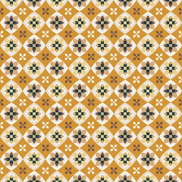 Formas Geométricas Abstractas Patrón Vector Transparente Hipnótico Psicodélico Retro Cuadrados Azulejos