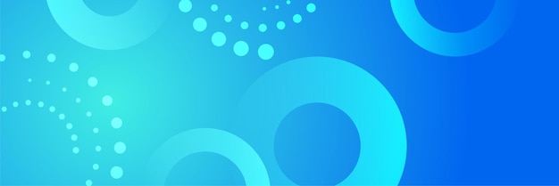 Formas geométricas de banner azul mínimo diseño de fondo moderno abstracto Diseño de plantilla de póster en telón de fondo web folleto de banner folleto de sitio web presentación de página de destino y seminario web