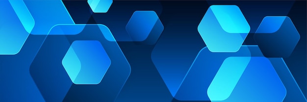 Formas geométricas de banner azul mínimo diseño de fondo moderno abstracto Diseño de plantilla de póster en telón de fondo web folleto de banner folleto de sitio web presentación de página de destino y seminario web