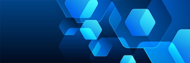 Formas geométricas de banner azul mínimo diseño de fondo moderno abstracto Diseño de plantilla de póster en telón de fondo web folleto de banner folleto de sitio web presentación de página de destino y seminario web