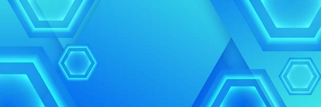 Formas geométricas de banner azul mínimo diseño de fondo moderno abstracto Diseño de plantilla de póster en telón de fondo web folleto de banner folleto de sitio web presentación de página de destino y seminario web