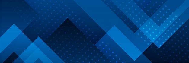 Formas geométricas de banner azul mínimo diseño de fondo moderno abstracto Diseño de plantilla de póster en telón de fondo web folleto de banner folleto de sitio web presentación de página de destino y seminario web