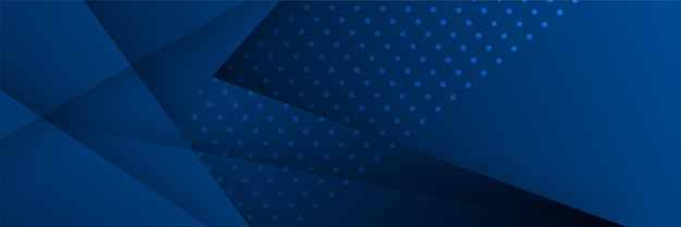 Formas geométricas de banner azul mínimo diseño de fondo moderno abstracto Diseño de plantilla de póster en telón de fondo web folleto de banner folleto de sitio web presentación de página de destino y seminario web