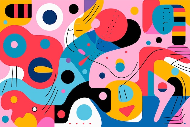 Formas geométricas de colores