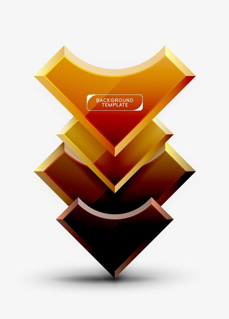 Vector formas geométricas fondo abstracto